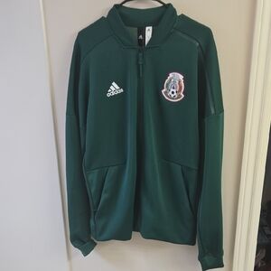 Adidas Dark Green Mexico Track Jacket